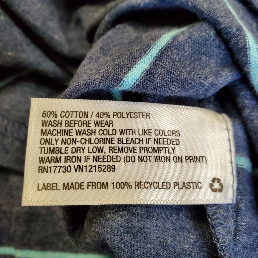 Cat & Jack Striped Pocket Long Sleeve Shirt - Picture 3 of 7